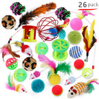 Interactive Cat Play Tunnel – Foldable Mouse and Fish Toy Set for Pets