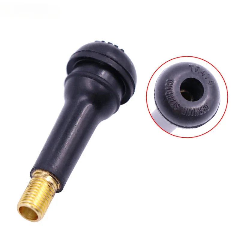 Rubber Tire Valve Stems – Snap-In Replacement Parts for Automotive Repairs