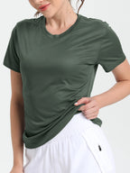 Women's Ultralight Compression Shirt – Quick Dry Sport Top for Running Gym