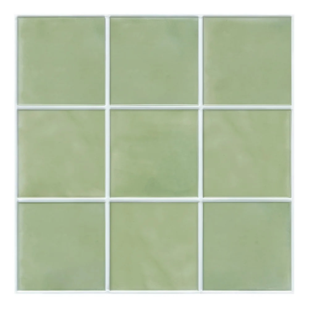 3D Self-Adhesive Tile Stickers – Waterproof Wall Decor for Kitchen Bathroom