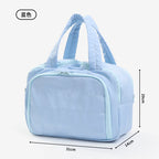 Portable Travel Makeup Bag – Large Capacity Organizer for Cosmetic Storage