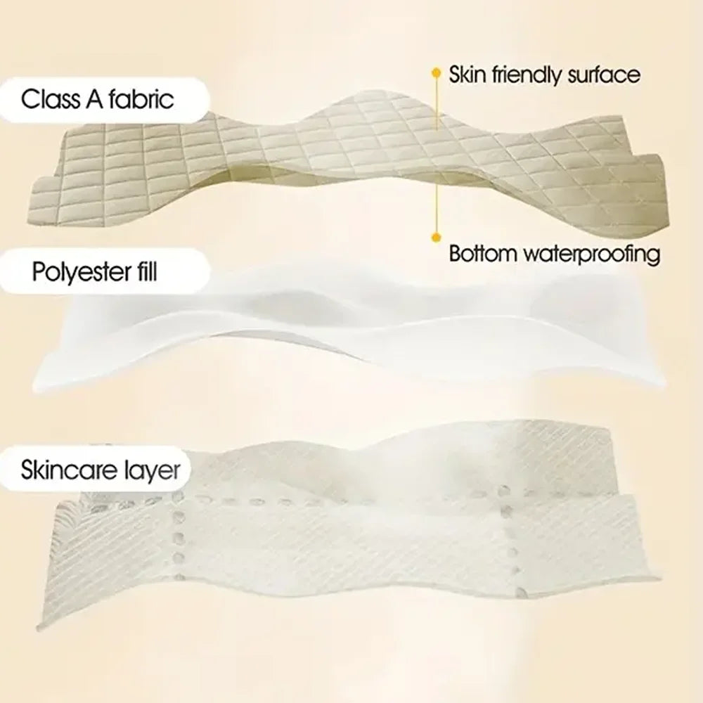 Waterproof 3D Air Fabric Mattress Protector – Breathable Bed Cover for Home