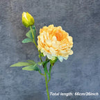 Large Silk Peony Bouquet – Realistic Artificial Flowers for Home Wedding Decor