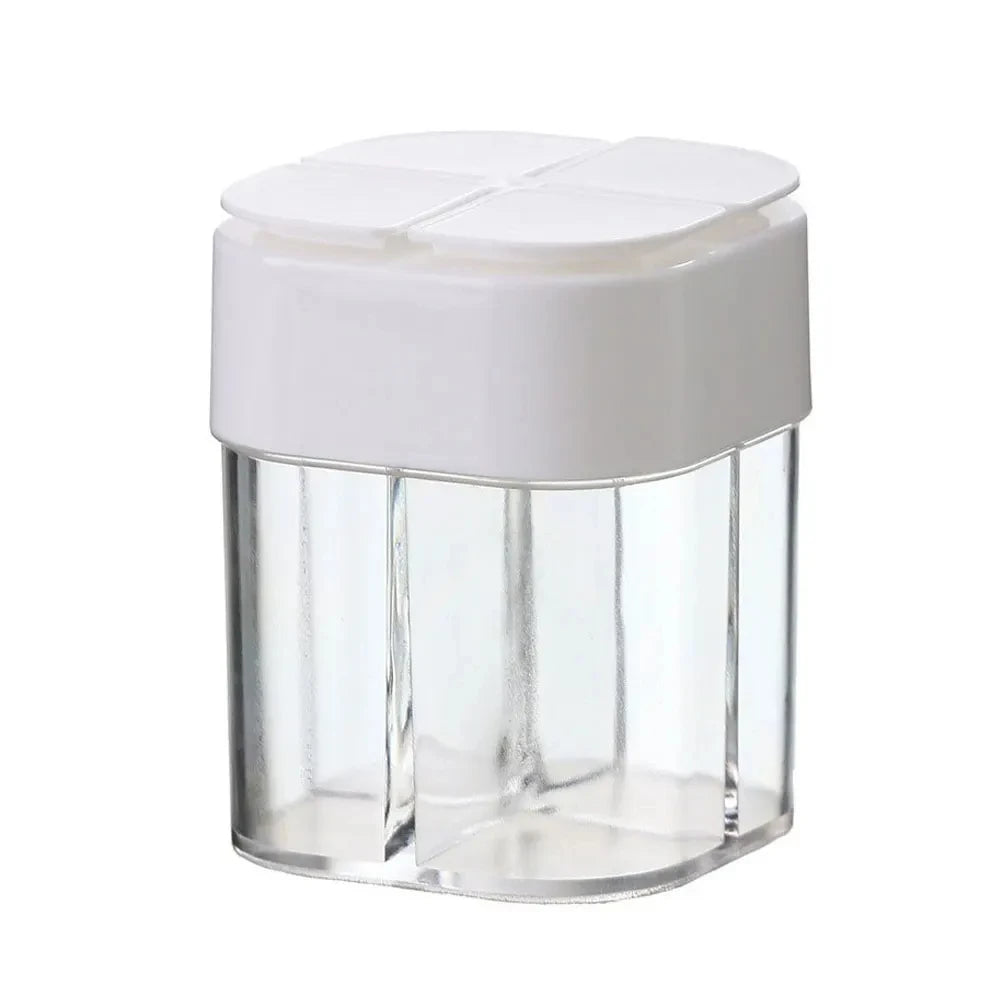 Plastic Spice Container Set – Portable Seasoning Jar for Outdoor Camping BBQ
