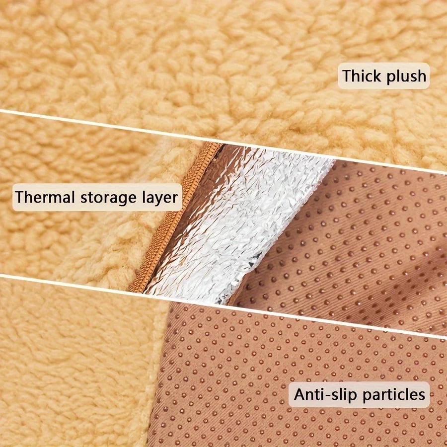 Self-Warming Pet Pad – Thermal Bed Mat for Cats and Dogs in Winter