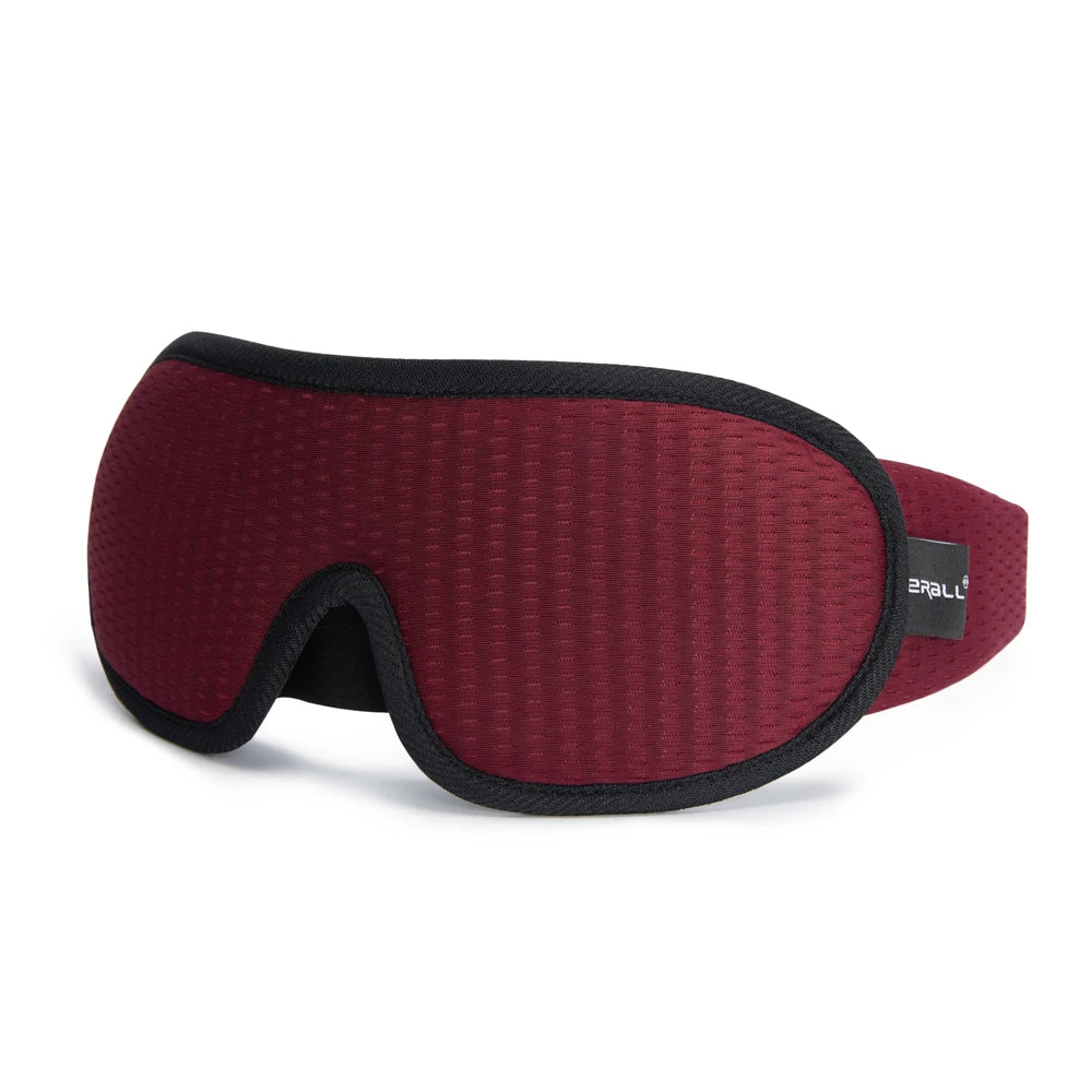 Soft 3D Contoured Eye Mask – Breathable Light Blocking for Travel Sleeping