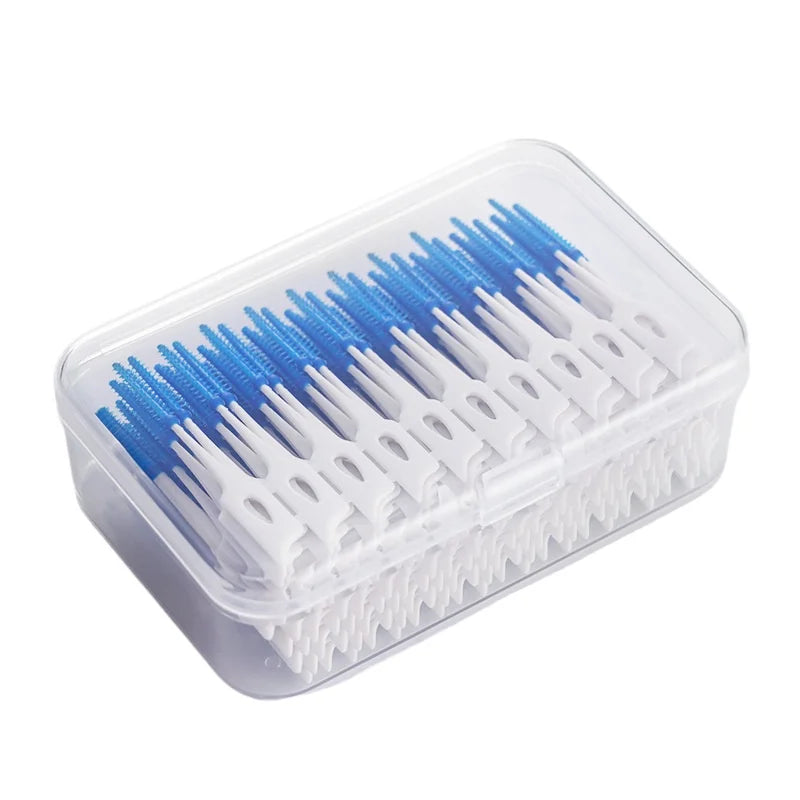 Silicone Interdental Brushes – Soft Dental Cleaning Tools for Oral Care