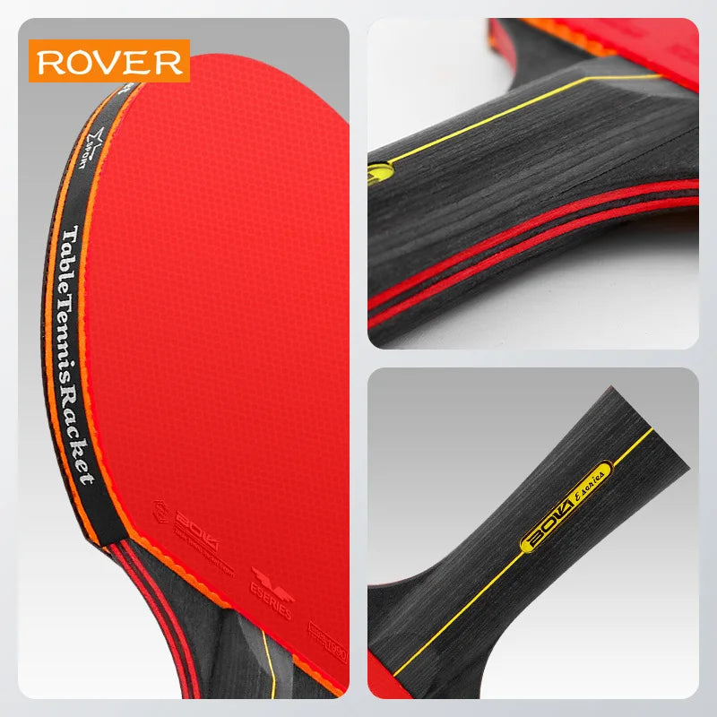 Professional Table Tennis Racket Set – Ping Pong Paddle for Competition Play