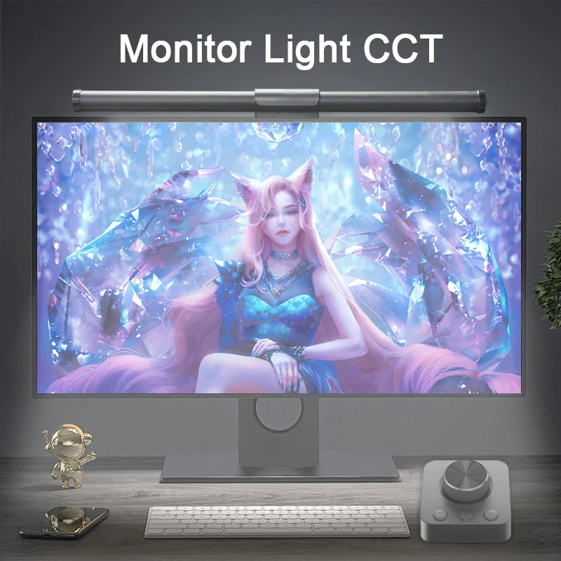 TUYA LED Monitor Light Bar – Remote Controlled E-Reading Lamp for Office