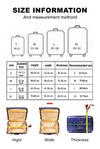 Stretch Fabric Luggage Cover – Elastic Protective Case for 18-32 Inch Suitcases
