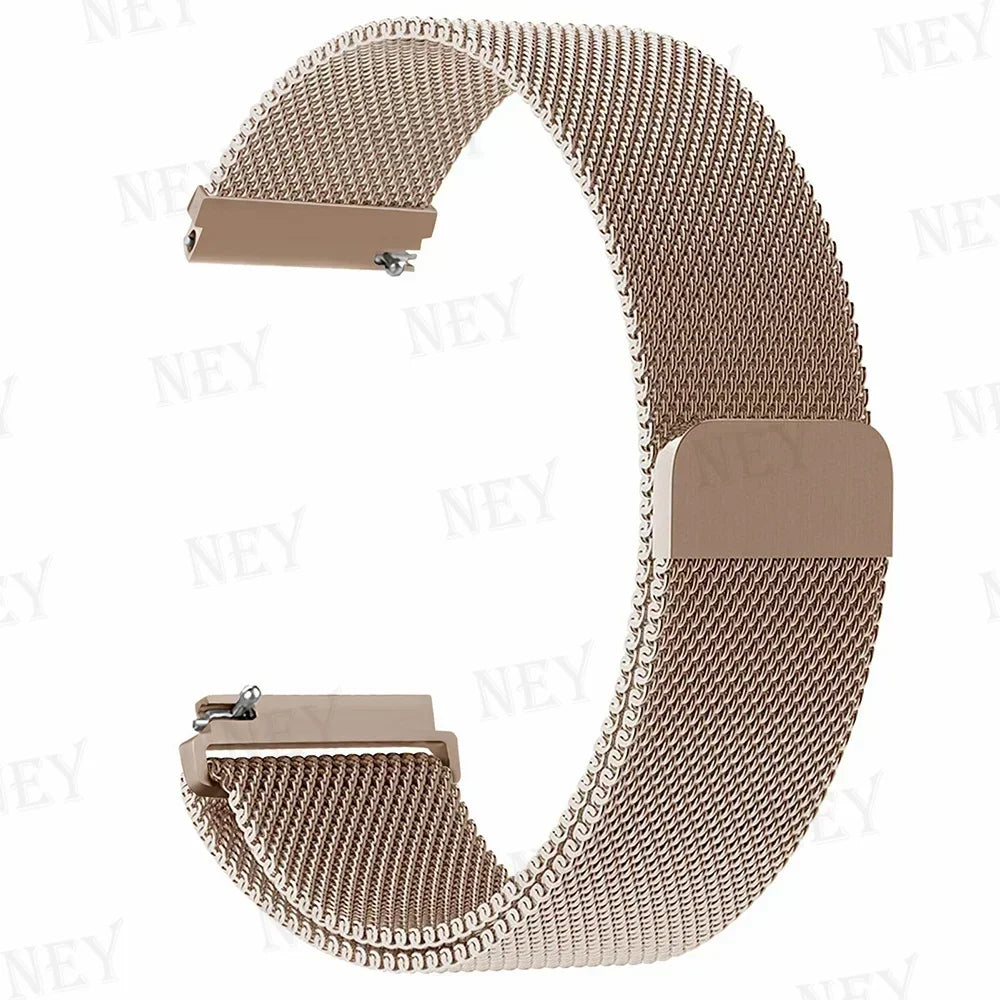 Milanese Stainless Steel Watch Band – Magnetic Mesh Loop for Xiaomi Redmi