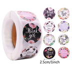 Decorative Thank You Sealing Stickers for Party Gift Labels and Scrapbooking