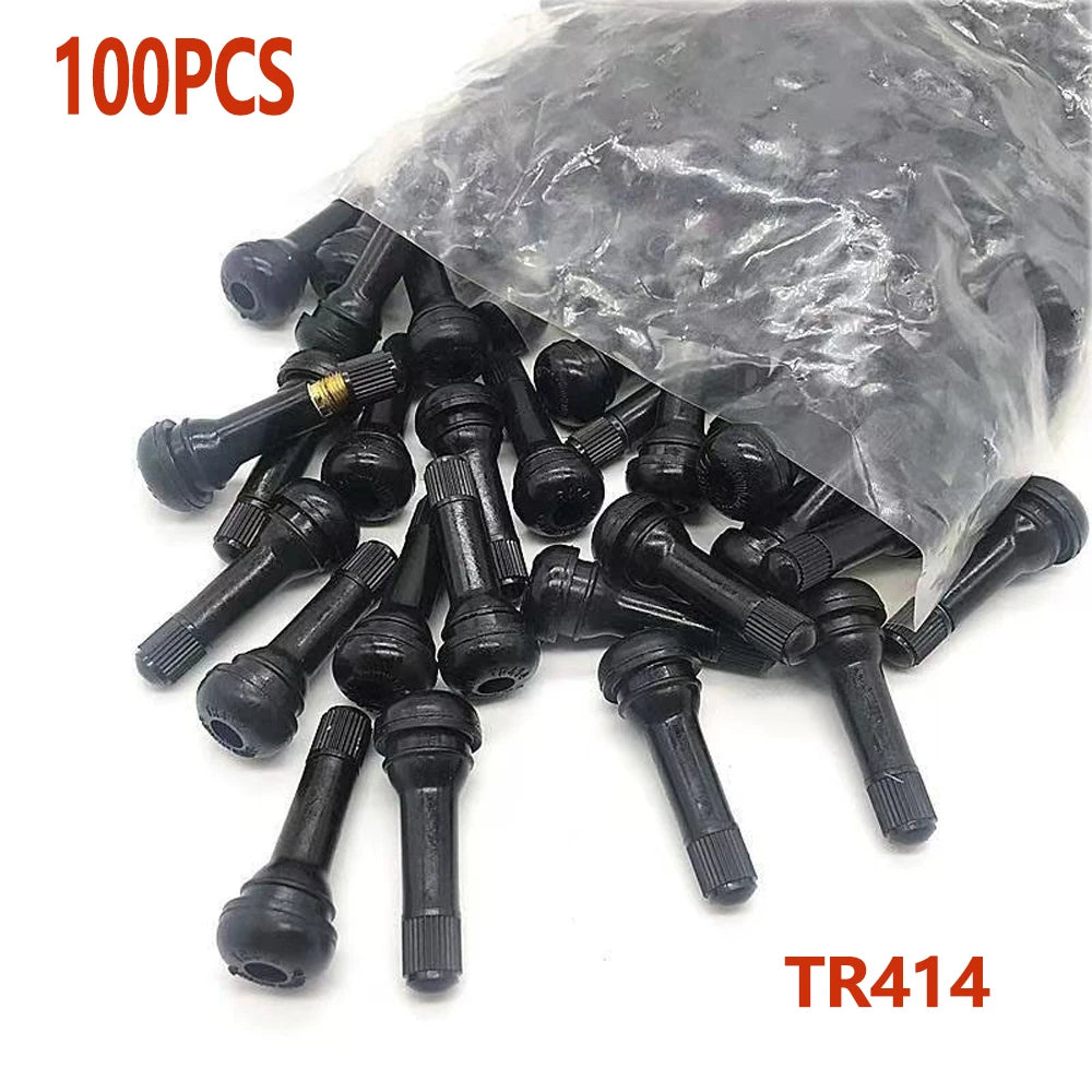 Rubber Tire Valve Stems – Snap-In Replacement Parts for Automotive Repairs
