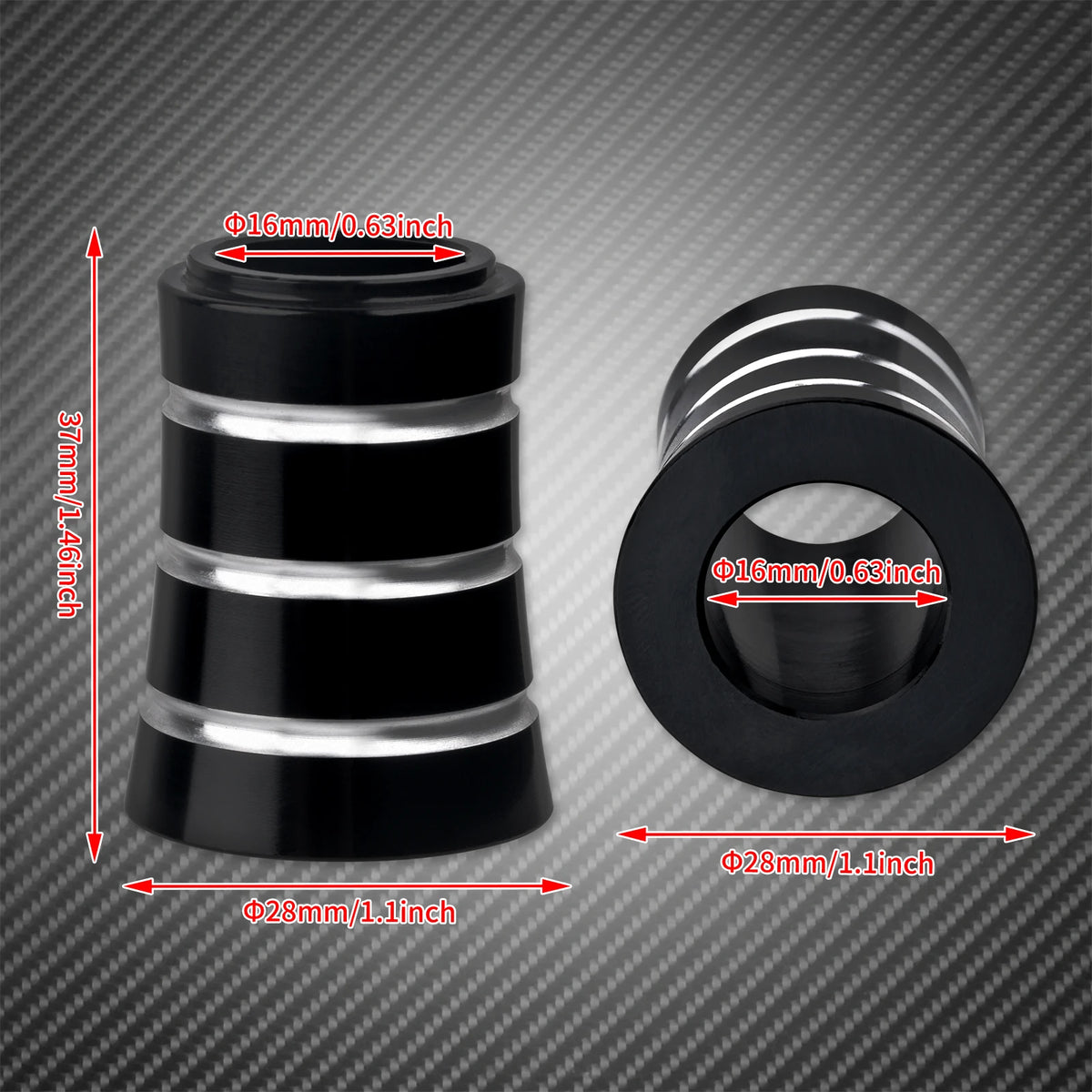 Motorcycle Heel Shifter Spacer – Shift Lever Shaft Cap for Harley Touring