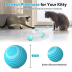 Interactive Automatic Cat Ball – Smart Motion Sensor Toy for Indoor Pet Play