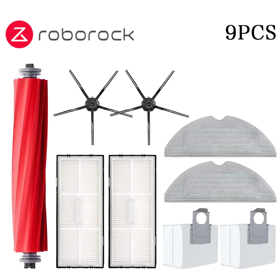 Robot Vacuum Replacement Kit – Cleaning Brushes and Filters for Roborock S7