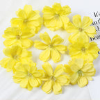 Artificial Cherry Blossom Heads – Silk Floral Decor for Weddings and DIY