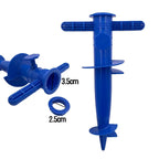 Plastic Umbrella Floor Anchor – Heavy Duty Insert for Beach Parasol Stands