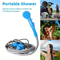 Portable Electric Car Shower – 12V Outdoor Shower for Camping