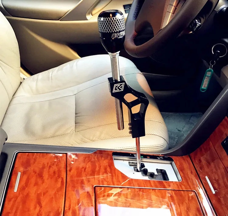 Aluminum Gear Shift Knob – Weighted Manual Shifter for Racing Car Interiors