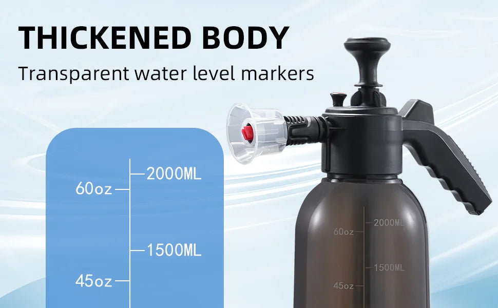 Foam Spray Gun – 2L Capacity for Car Washing and Garden Watering