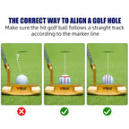Golf Ball Alignment Tool – Precision Marking Stencil for Putting Accuracy
