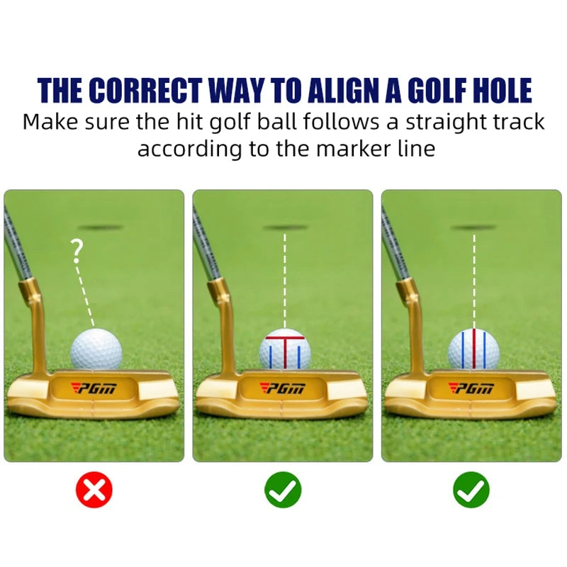 Golf Ball Alignment Tool – Precision Marking Stencil for Putting Accuracy