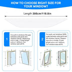 Portable Window Sealing Kit – Heat Shield Vent Guard for Air Conditioners