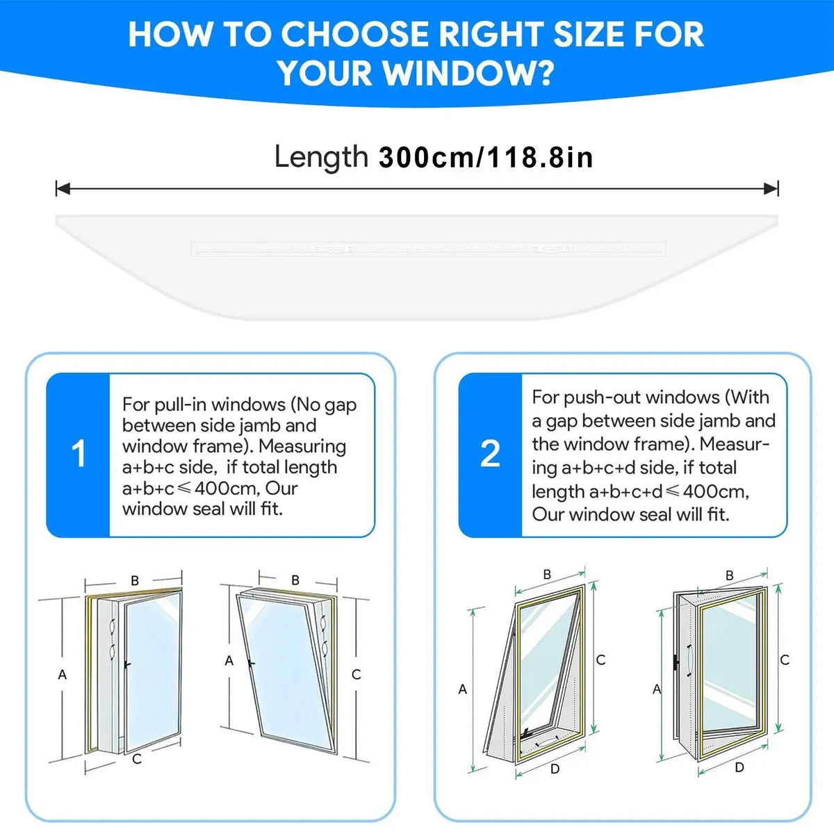 Portable Window Sealing Kit – Heat Shield Vent Guard for Air Conditioners