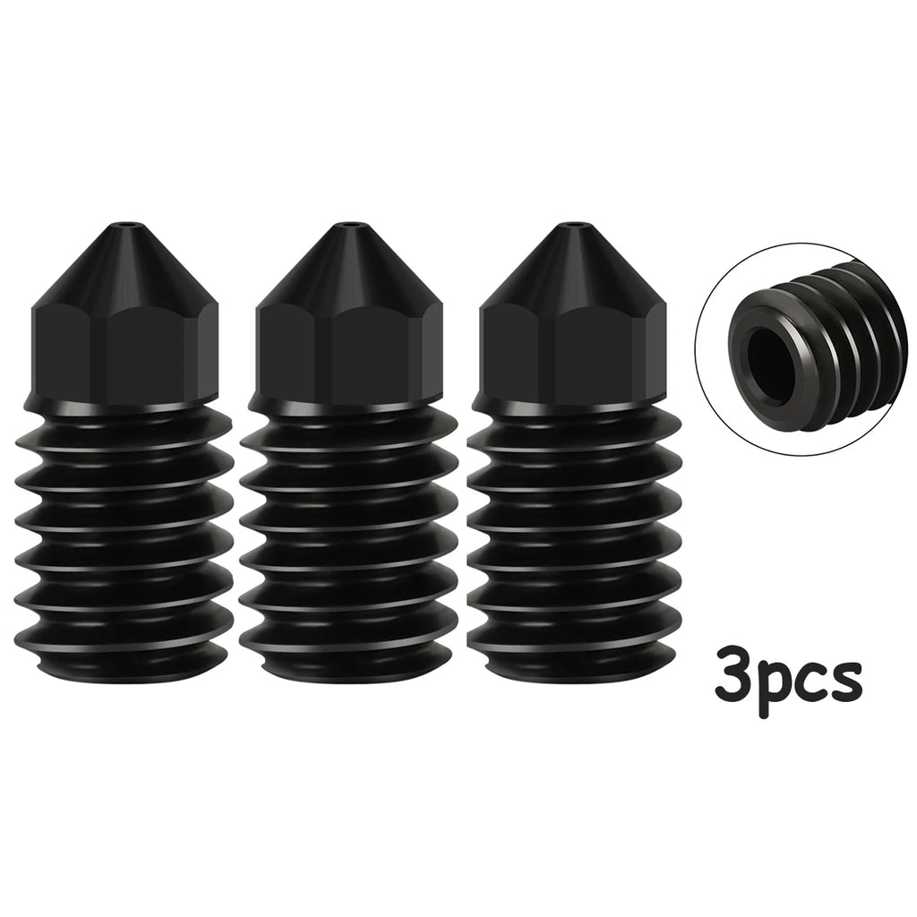Hardened Steel Hotend Kit – High Speed Nozzle Assembly for 3D Printers