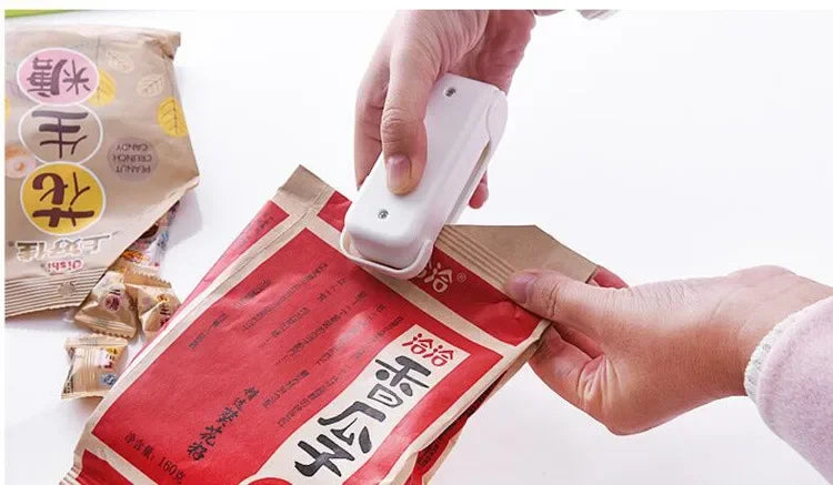 Portable Heat Sealer – Mini Plastic Bag Closure for Food Storage