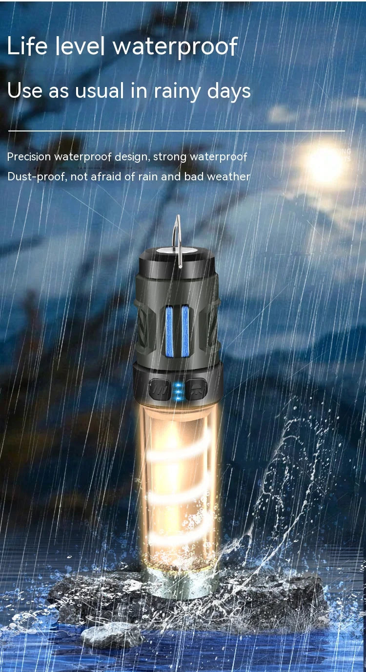 Rechargeable LED Camping Lantern – Mosquito Repellent Light for Outdoor Travel