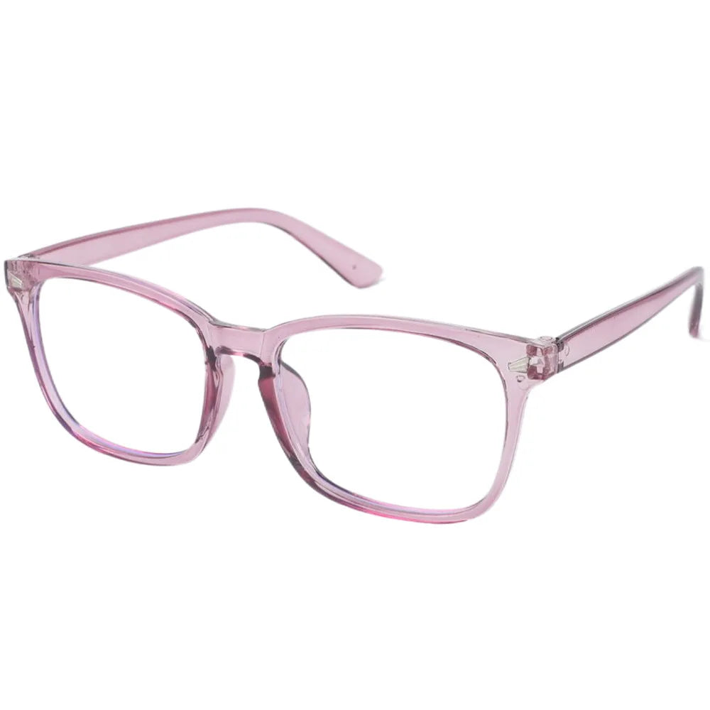 Square Blue Light Blocking Glasses – Anti-Glare Frames for Computer Gaming