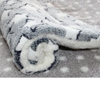 Flannel Dog Bed – Thickened Sleeping Mat for Small to Large Dogs and Cats