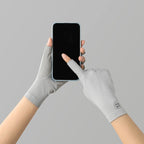 Cotton Fingerless Sunscreen Gloves – UV Protection for Driving and Outdoor