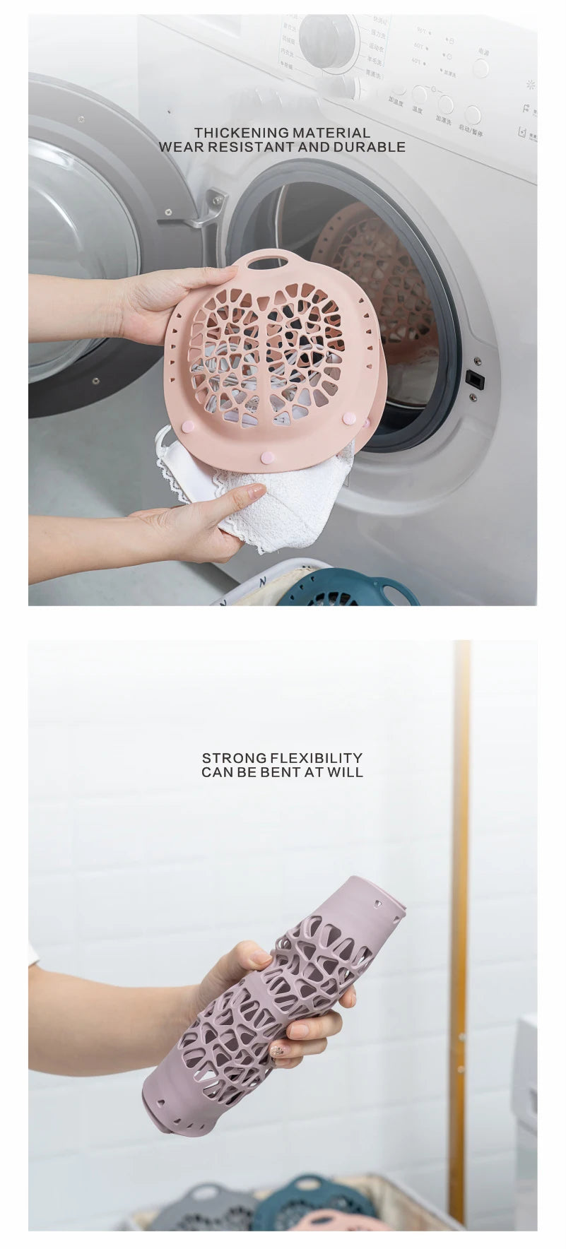 Silicone Bra Laundry Bag – Protective Mesh Washer Case for Underwear Care