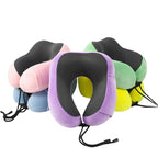U-Shaped Memory Foam Neck Pillow – Cervical Orthopedic Support for Travel