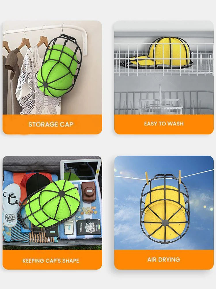 Hat Washer Cage – Anti-Deformation Protection Frame for Laundry Care