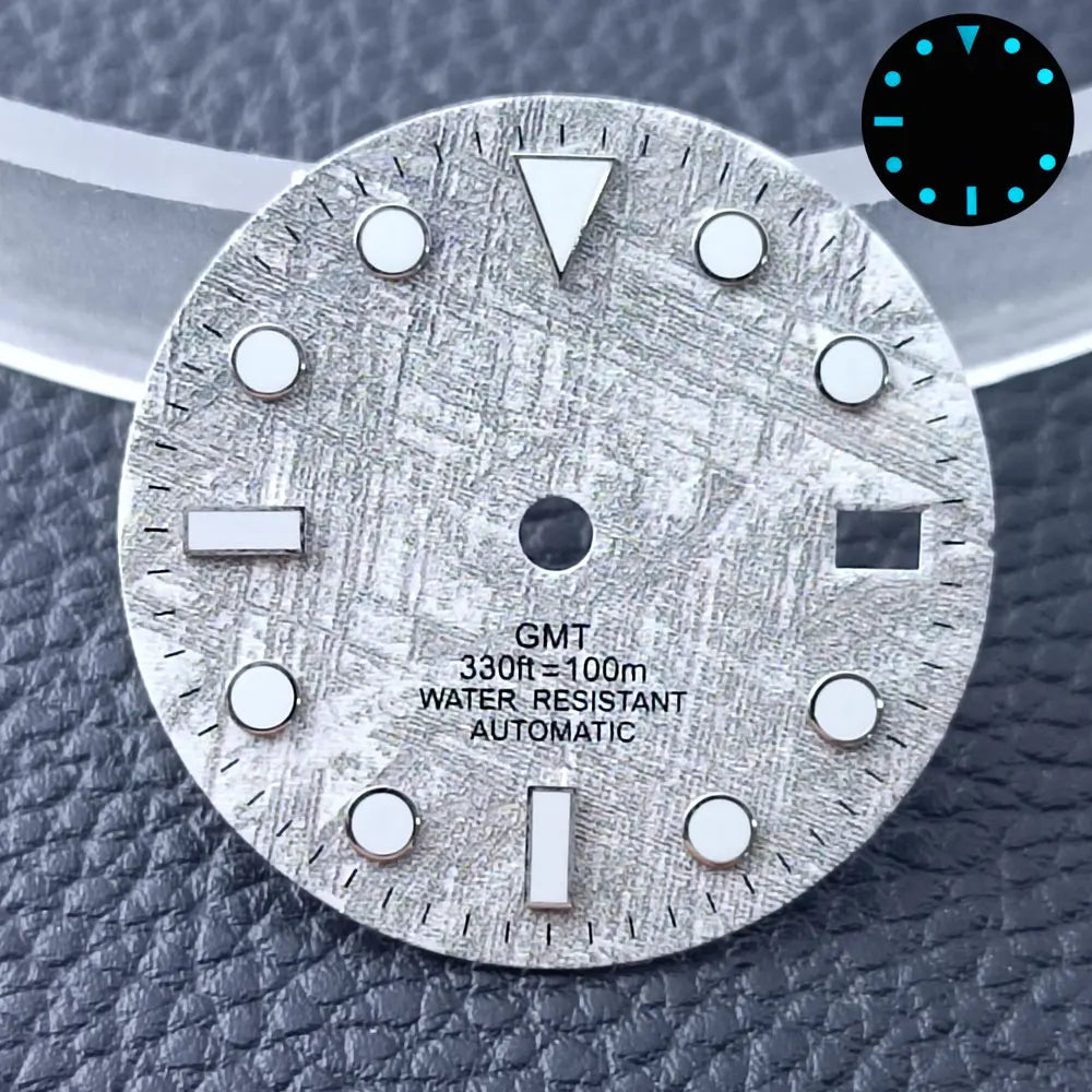 Custom GMT Watch Dial – 28.5mm Single Calendar for NH34 NH35 Movements