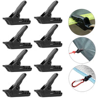 Awning Tarp Clips – Heavy Duty Tent Clamps for Outdoor Camping and Hiking