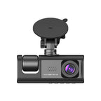 Triple Lens Car Dash Cam – 1080P 3-Channel Video Recorder for Vehicle Security