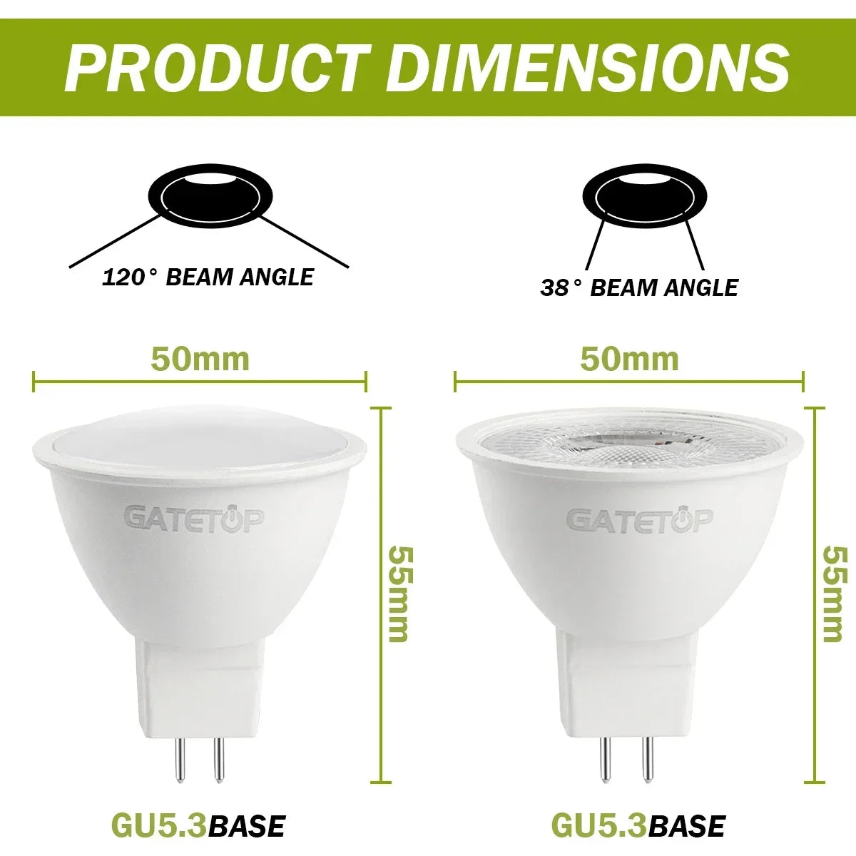 LED MR16 Spotlight Bulbs – Energy Efficient Lighting for Home Replacement