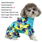 Waterproof Camouflage Dog Jumpsuit – Reflective Winter Coat for Small Medium Dogs