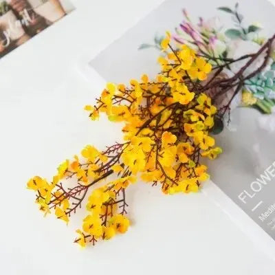 Artificial Cherry Blossoms – Silk Baby's Breath for Wedding Vase Decor
