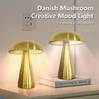 Mushroom Table Lamp – Iron Art Modern Decor for Bedroom Bedside Lighting
