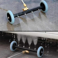 High Pressure Car Chassis Cleaner – 16 Inch Water Broom with Extensions