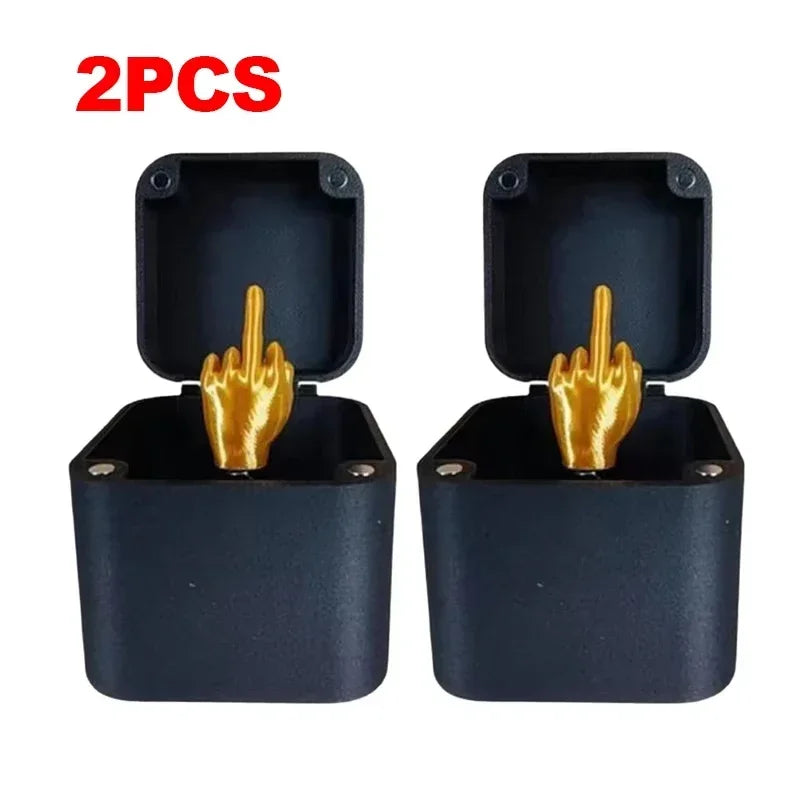 Middle Finger Pop-Up Box – Funny Prank Gift for Office Desk Decoration