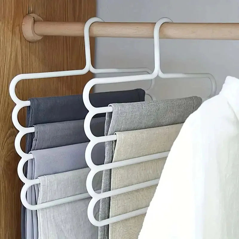 Multi-Layer Pants Hanger – Space Saving Rack for Closet Organization
