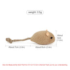 Plush Catnip Mice – Interactive Toy for Kitten Play and Exercise