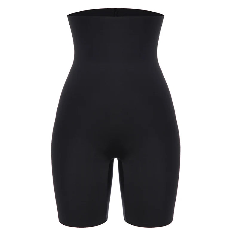 High Waist Shapewear Shorts – Breathable Cotton Blend for Tummy Control
